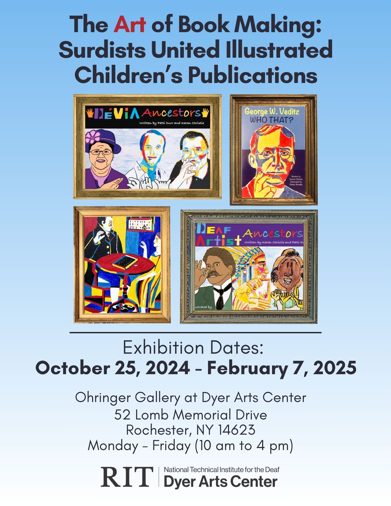 Art of Book Making exhibit